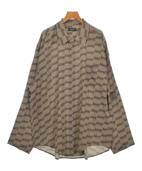 BALENCIAGA(バレンシアガ)ブラウス 茶 サイズ:38(S位)/2200680187024