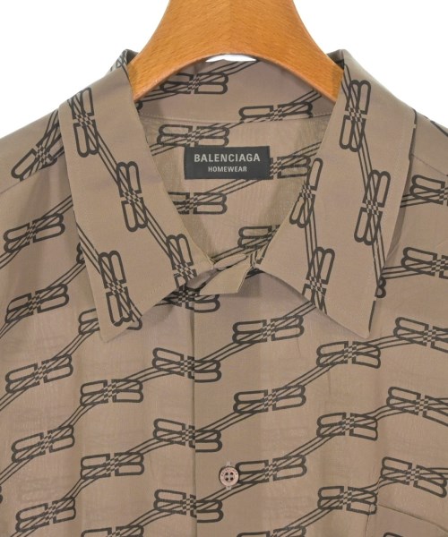 BALENCIAGA（バレンシアガ）ブラウス 茶 サイズ:38(S位) レディース/2200680187024
