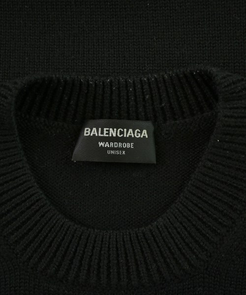 BALENCIAGA（バレンシアガ）ニット・セーター 黒 サイズ:M メンズ/2200686305026