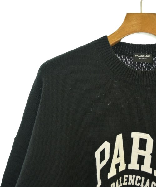 BALENCIAGA（バレンシアガ）ニット・セーター 黒 サイズ:M メンズ/2200686305026
