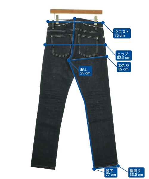 BALENCIAGA（バレンシアガ）デニムパンツ 黒 サイズ:28(S位) メンズ/2200681321762