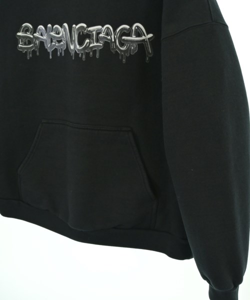 BALENCIAGA（バレンシアガ）パーカー 黒 サイズ:L メンズ/2200683661019