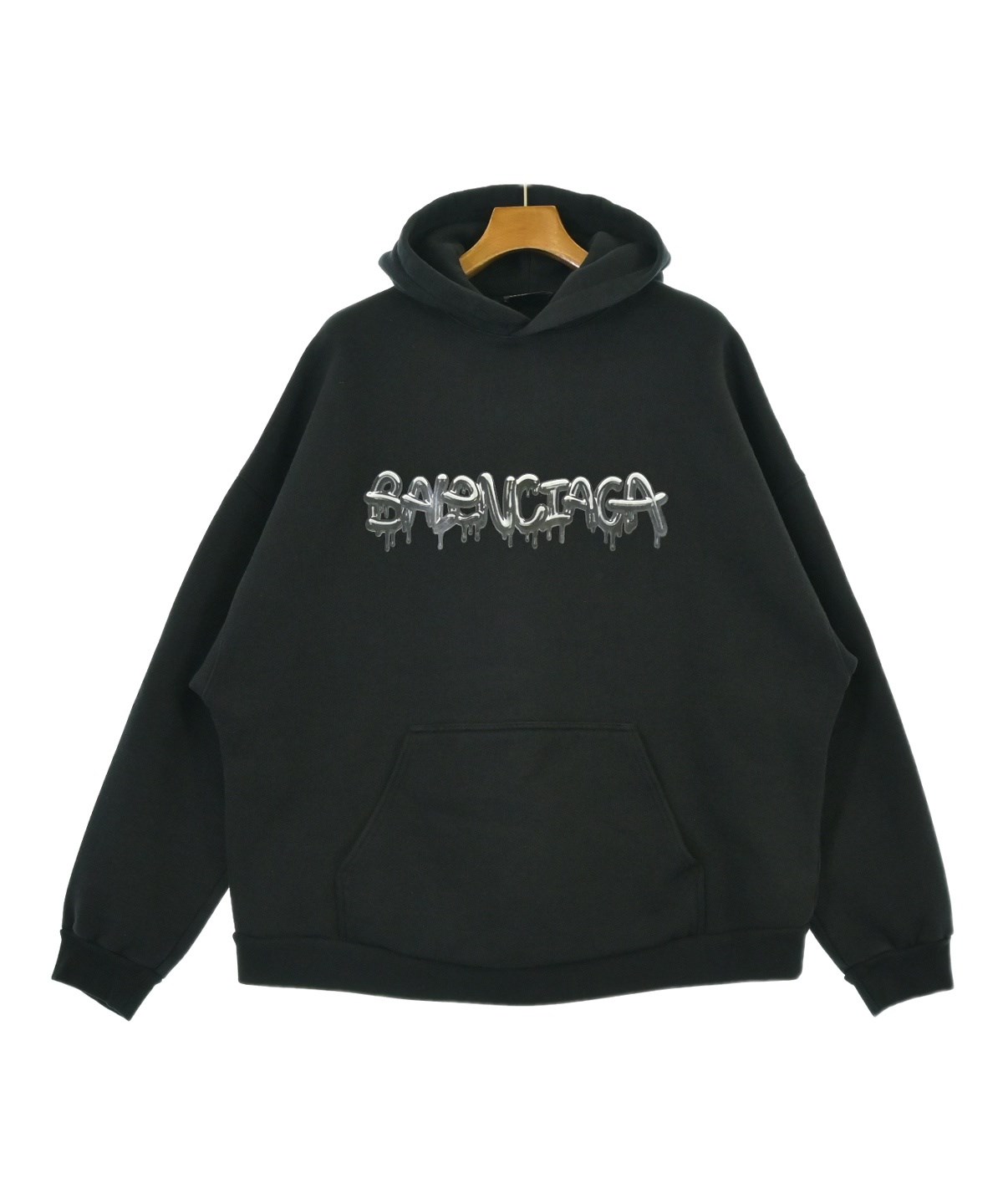 BALENCIAGA（バレンシアガ）パーカー 黒 サイズ:2(M位) メンズ