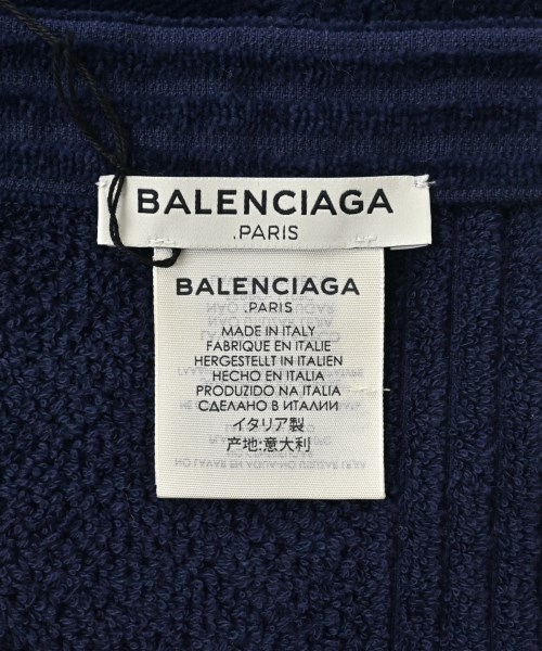 BALENCIAGA（バレンシアガ）マフラー 紺 サイズ:- メンズ/2200686558057