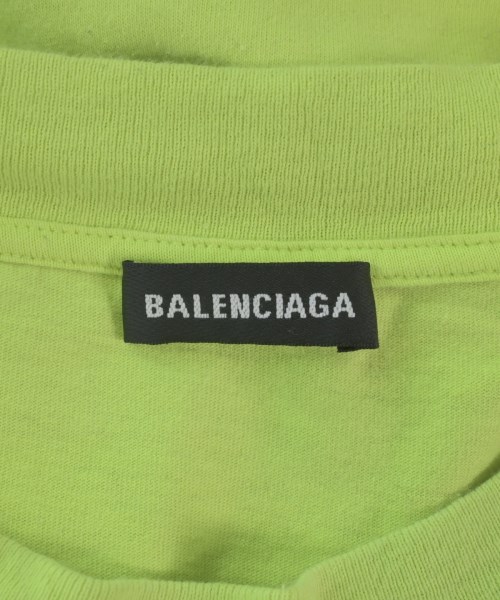 BALENCIAGA（バレンシアガ）Tシャツ・カットソー 黄 サイズ:L メンズ/2200686724018