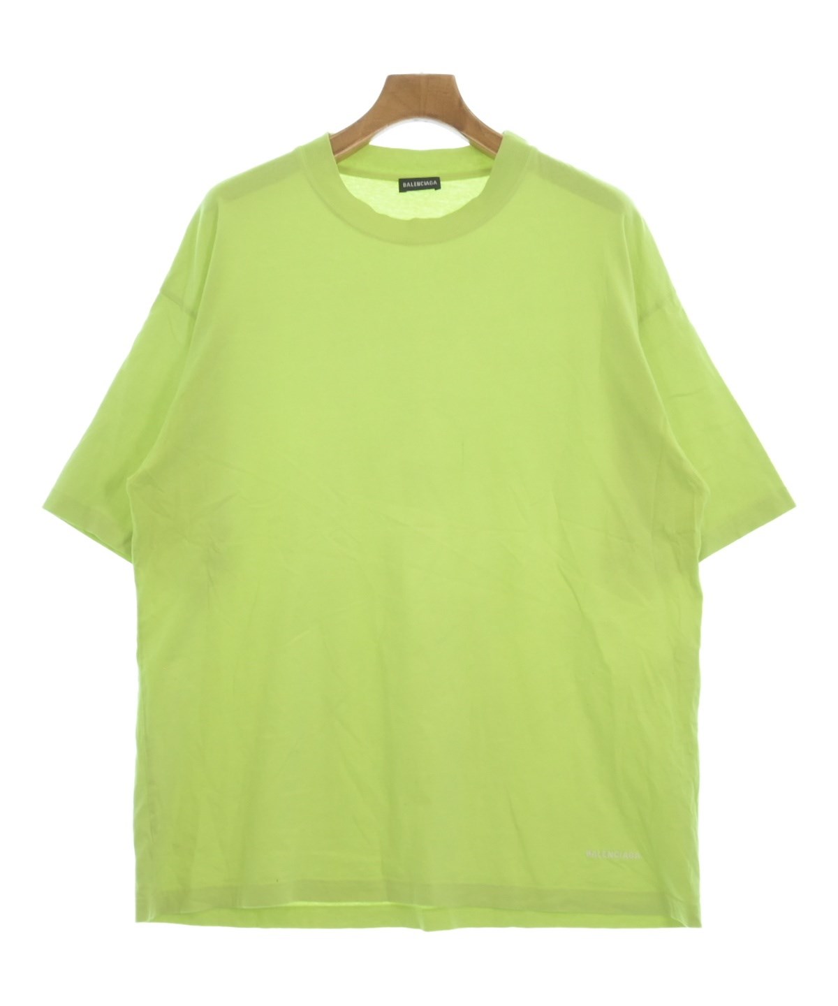 BALENCIAGA（バレンシアガ）Tシャツ・カットソー 黄 サイズ:L メンズ