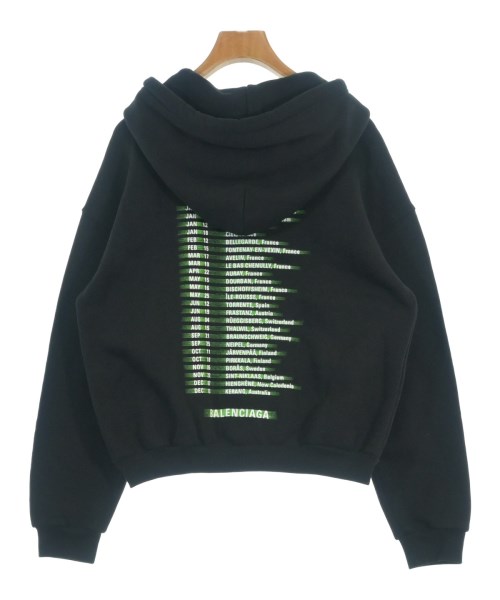 BALENCIAGA（バレンシアガ）パーカー 黒 サイズ:L レディース/2200687156016