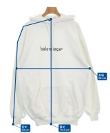 BALENCIAGA（バレンシアガ）パーカー 白 サイズ:XS レディース/2200681954045