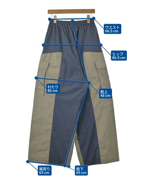 BALENCIAGA（バレンシアガ）カーゴパンツ ベージュ サイズ:XS メンズ/2200687006014
