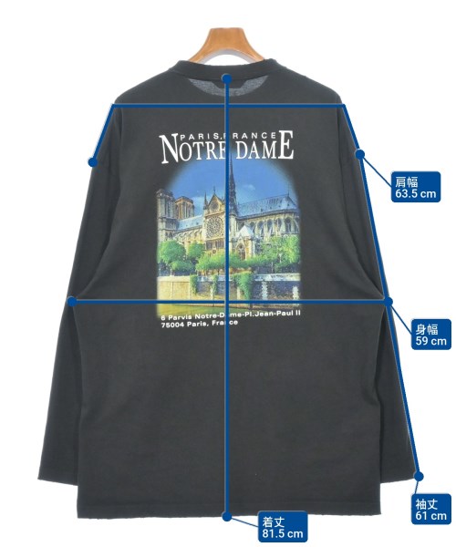 BALENCIAGA（バレンシアガ）Tシャツ・カットソー 黒 サイズ:XXS メンズ/2200688810030