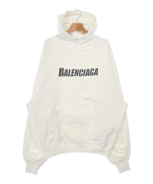 BALENCIAGA(バレンシアガ)パーカー 白 サイズ:XXS/2200689016035