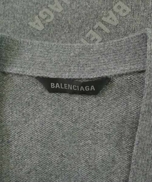 BALENCIAGA（バレンシアガ）カーディガン グレー サイズ:3(L位) メンズ/2200689154010