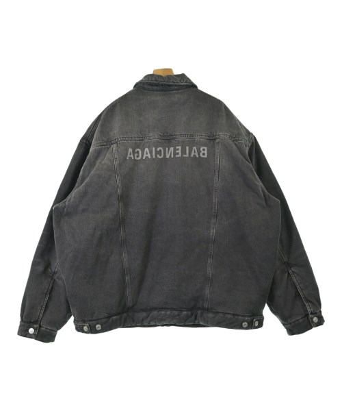 BALENCIAGA（バレンシアガ）デニムジャケット 黒 サイズ:44(S位) メンズ/2200690406016
