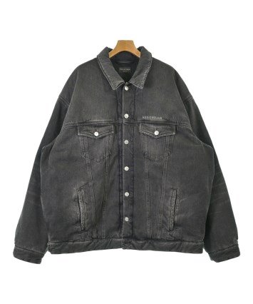 BALENCIAGA（バレンシアガ）デニムジャケット 黒 サイズ:44(S位