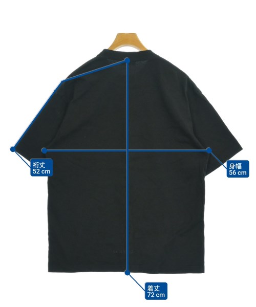 BALENCIAGA（バレンシアガ）Tシャツ・カットソー 黒 サイズ:XS メンズ/2200690451184