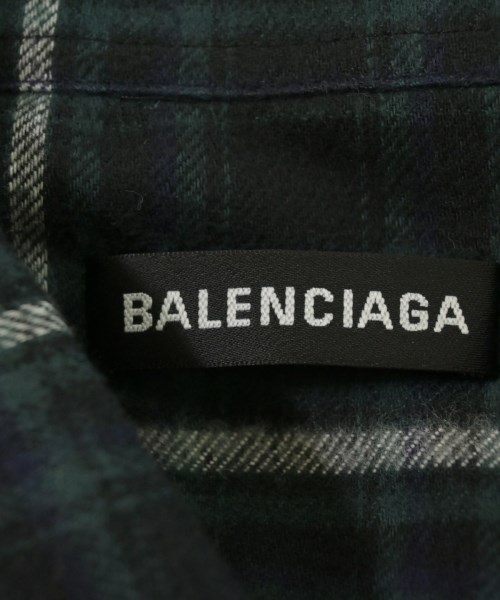 BALENCIAGA（バレンシアガ）カジュアルシャツ 黒 サイズ:37(XS位) メンズ/2200690751031
