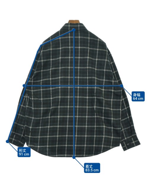 BALENCIAGA（バレンシアガ）カジュアルシャツ 黒 サイズ:37(XS位) メンズ/2200690751031