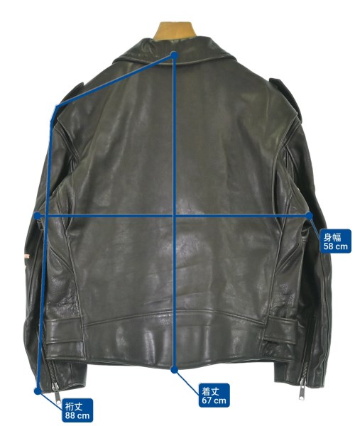 BALENCIAGA（バレンシアガ）ライダース 黒 サイズ:40(M位) レディース/2200687353019