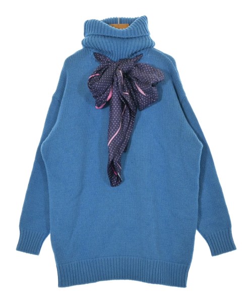 BALENCIAGA(バレンシアガ)ニット・セーター 青 サイズ:XS/2200689787409