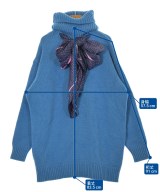 BALENCIAGA（バレンシアガ）ニット・セーター 青 サイズ:XS レディース/2200689787409
