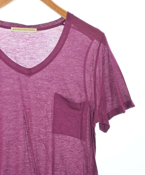BALENCIAGA（バレンシアガ）Tシャツ・カットソー 紫 サイズ:M メンズ/2200691081571