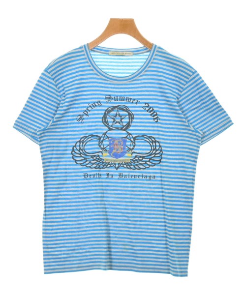 BALENCIAGA(バレンシアガ)Tシャツ・カットソー 青 サイズ:M/2200691081618