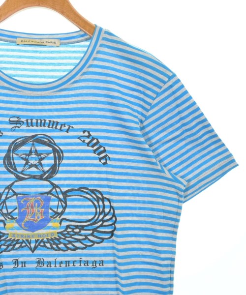BALENCIAGA（バレンシアガ）Tシャツ・カットソー 青 サイズ:M メンズ/2200691081618