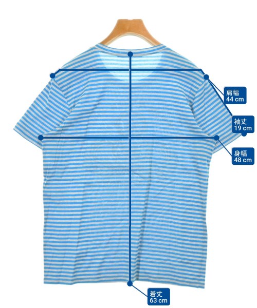 BALENCIAGA（バレンシアガ）Tシャツ・カットソー 青 サイズ:M メンズ/2200691081618