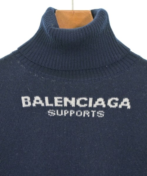 BALENCIAGA（バレンシアガ）ニット・セーター 紺 サイズ:XS メンズ/2200691081991