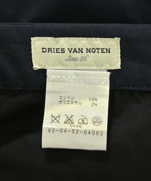 DRIES VAN NOTEN（ドリスヴァンノッテン）スラックス 紺 サイズ:36(XS位) レディース/2200691464527