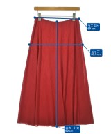 BALENCIAGA（バレンシアガ）ロング・マキシ丈スカート 赤 サイズ:38(S位) レディース/2200691867014
