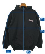 BALENCIAGA（バレンシアガ）パーカー 黒 サイズ:XS メンズ/2200691893051