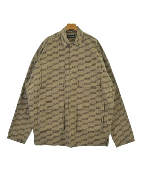 BALENCIAGA(バレンシアガ)ミリタリーブルゾン 茶 サイズ:39(S位)/2200691994055