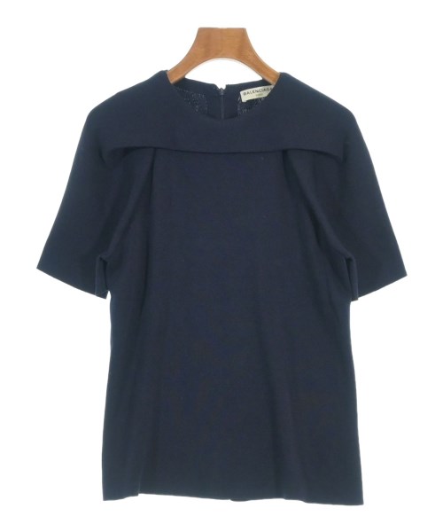 BALENCIAGA(バレンシアガ)ニット・セーター 紺 サイズ:38(S位)/2200692042014