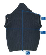 BALENCIAGA（バレンシアガ）ベスト/ノースリーブ 紺 サイズ:36(XS位) レディース/2200687550043