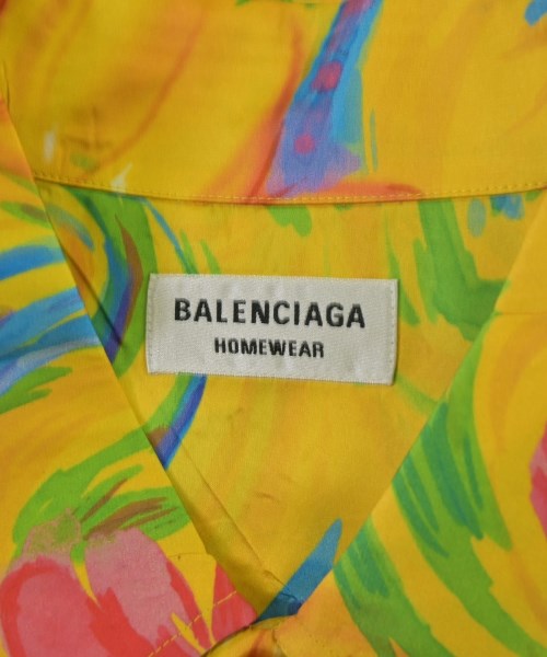 BALENCIAGA（バレンシアガ）カジュアルシャツ 黄 サイズ:34(S位) メンズ/2200692598023