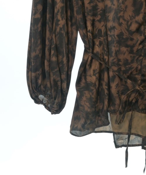 BALENCIAGA（バレンシアガ）ブラウス 茶 サイズ:36(XS位) レディース/2200692598030