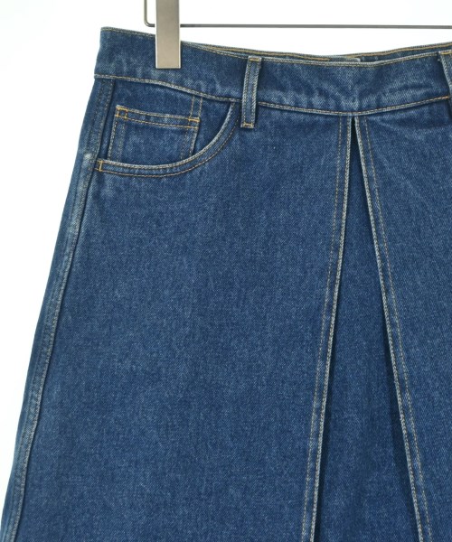 BALENCIAGA（バレンシアガ）ひざ丈スカート 青 サイズ:34(XXS位) レディース/2200690668247