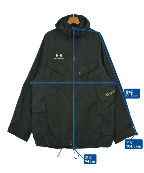 BALENCIAGA（バレンシアガ）ブルゾン 黒 サイズ:44(S位) メンズ/2200686765035