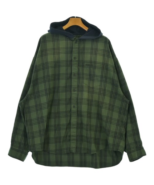 BALENCIAGA(バレンシアガ)カジュアルシャツ 緑 サイズ:L/2200686765059