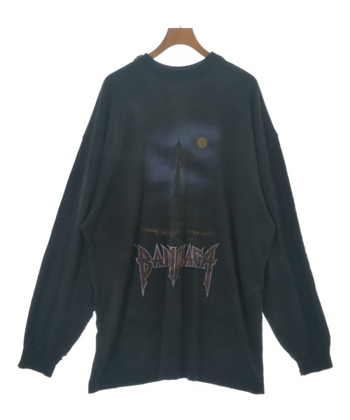 BALENCIAGA(バレンシアガ)Tシャツ・カットソー 黒 サイズ:3(L位)/2200688913069
