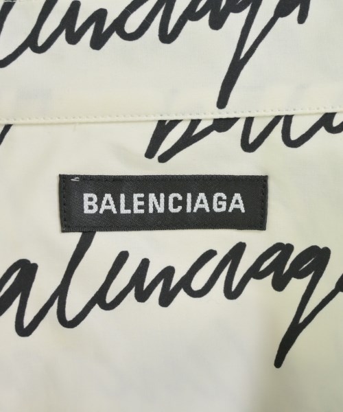 BALENCIAGA（バレンシアガ）カジュアルシャツ 白 サイズ:37(S位) メンズ/2200693211013