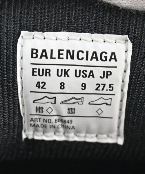 BALENCIAGA（バレンシアガ）スニーカー 黒 サイズ:27.5cm メンズ/2200693453017