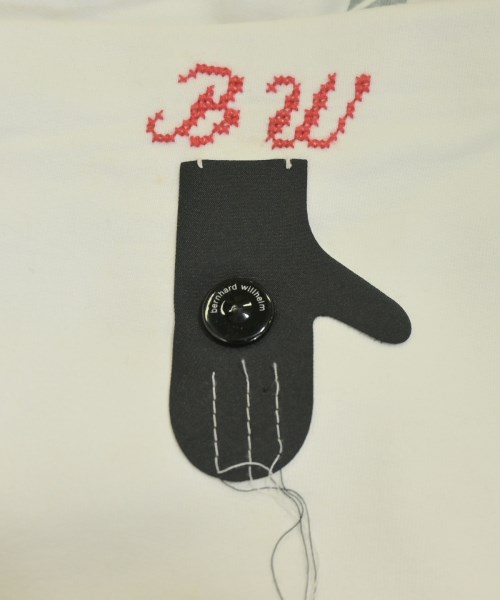 BERNHARD WILLHELM（ベルンハルトウイルヘルム）Tシャツ・カットソー 白 サイズ:F メンズ/2200693990130
