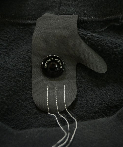 BERNHARD WILLHELM（ベルンハルトウイルヘルム）スウェット 黒 サイズ:S メンズ/2200671242220