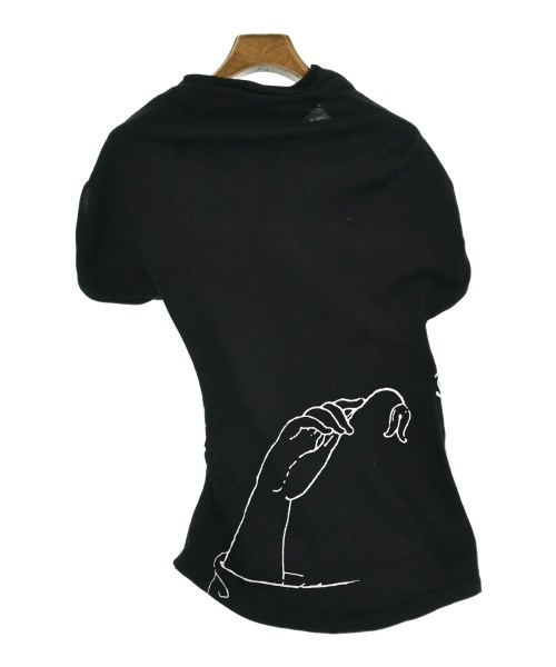 BERNHARD WILLHELM（ベルンハルトウイルヘルム）Tシャツ・カットソー 黒 サイズ:XS レディース/2200686803010