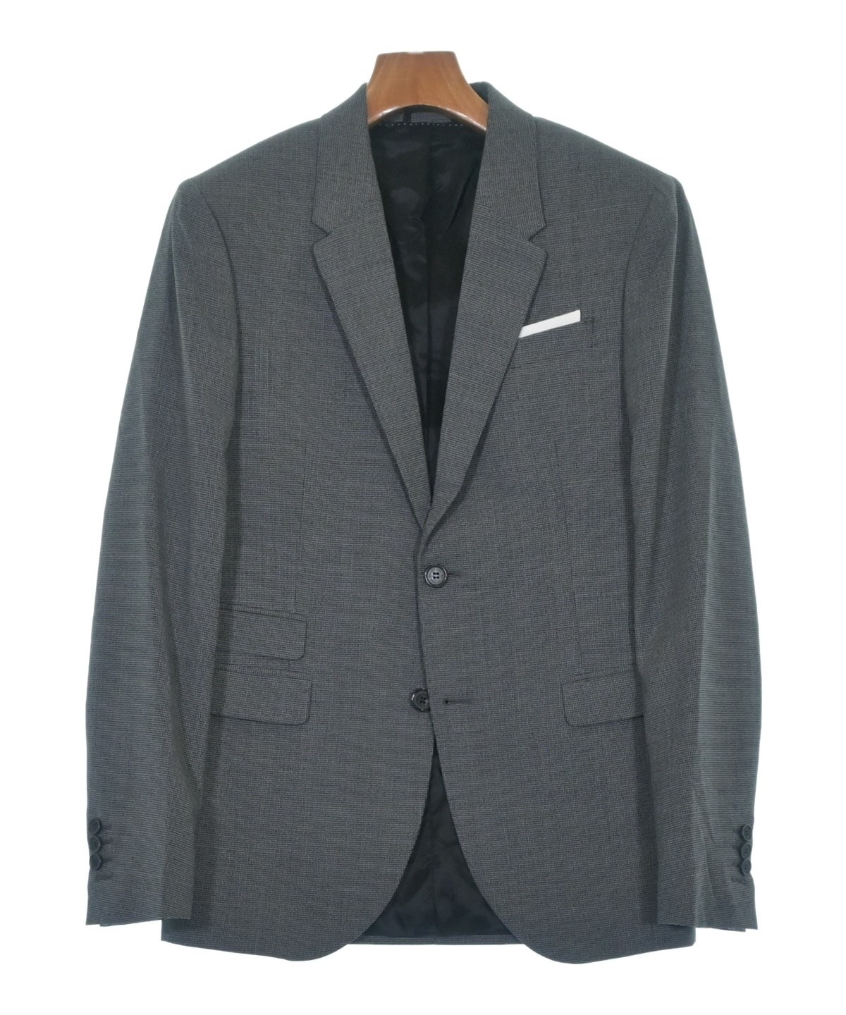 ニールバレット グレーフランネル テーラードジャケット　NEIL BARRETT Neil Barrett（ニールバレット）テーラードジャケット グレー サイズ