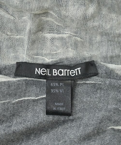 Neil Barrett（ニールバレット）ストール グレー サイズ:- メンズ/2200611117144