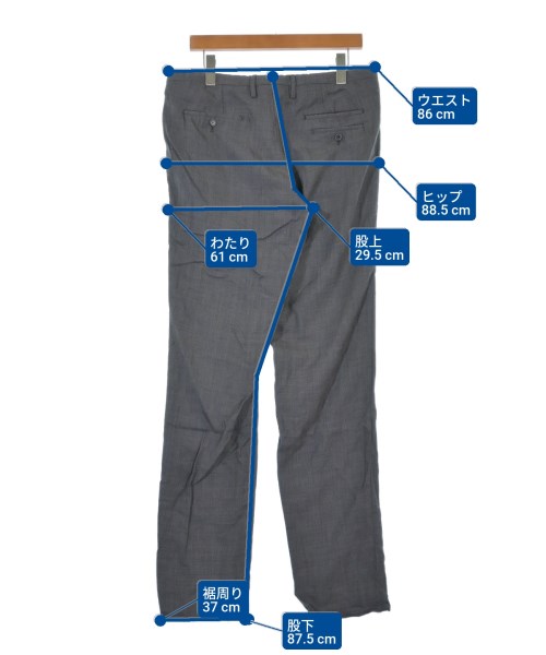 Neil Barrett（ニールバレット）スラックス グレー サイズ:48(L位) メンズ/2200614201215