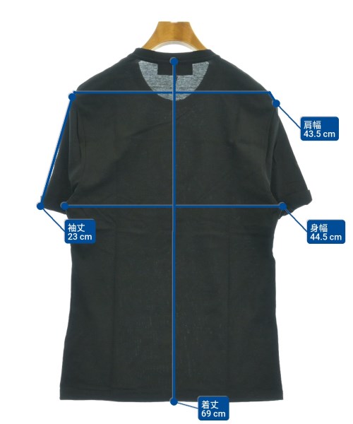 Neil Barrett（ニールバレット）Tシャツ・カットソー 黒 サイズ:XS メンズ/2200619861025